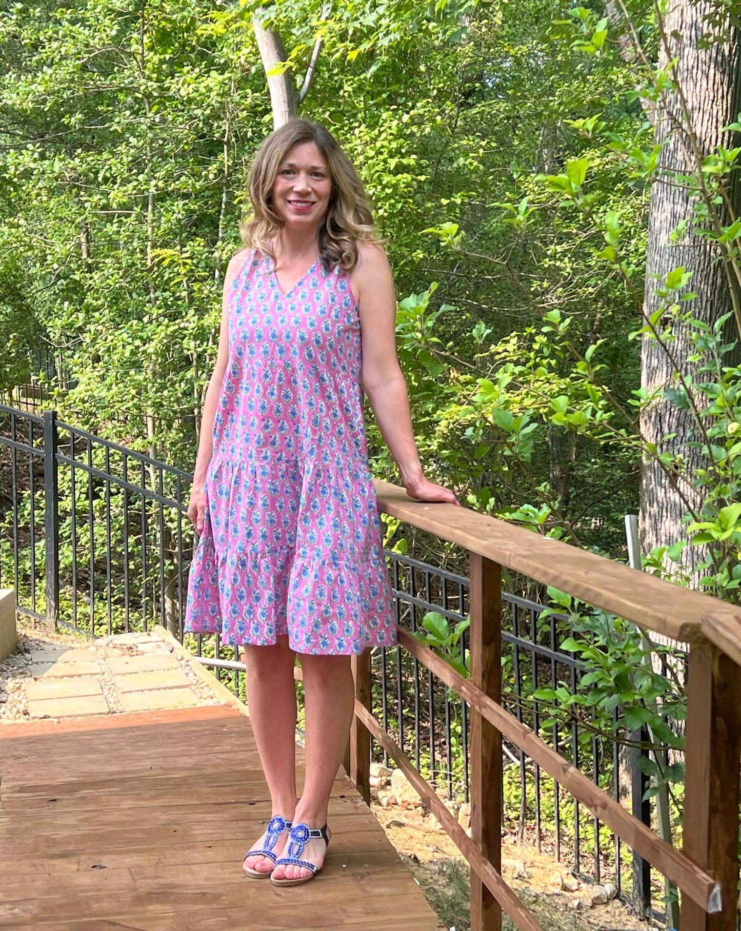 Violet Tunic Dress