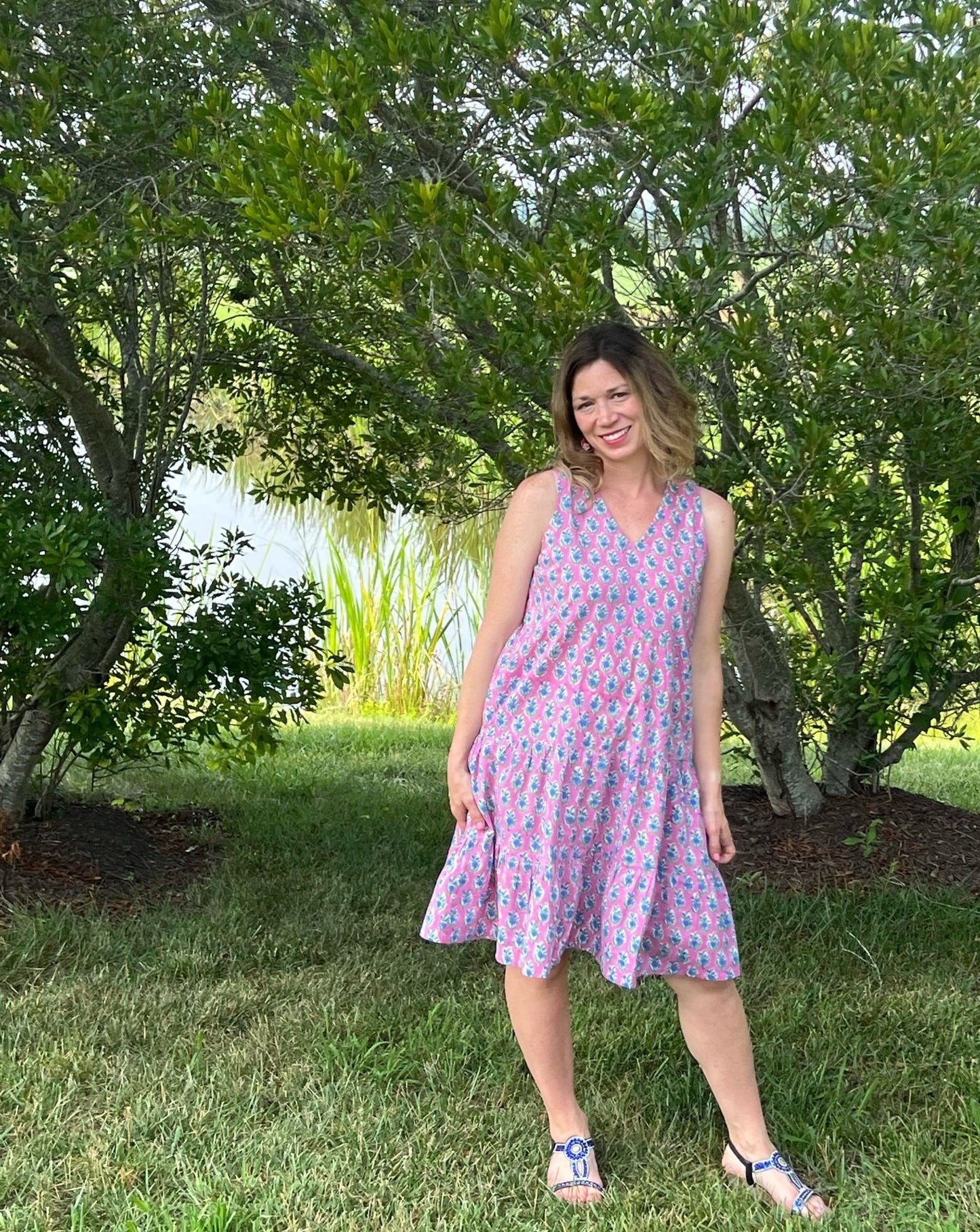 Violet Tunic Dress