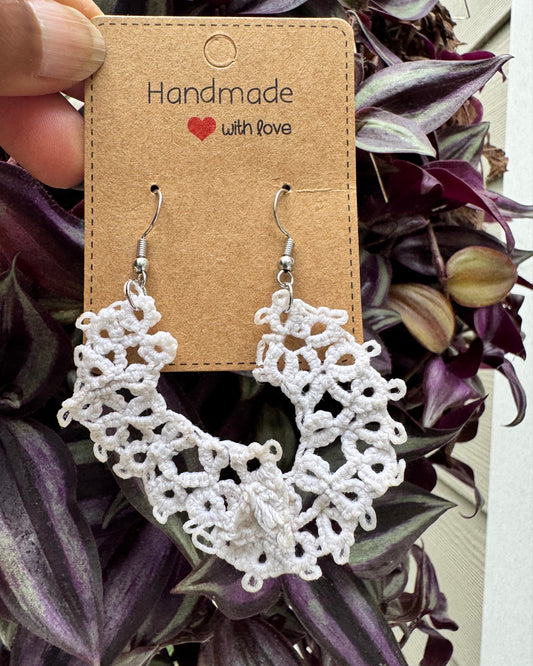 Blanca Tatting Earring