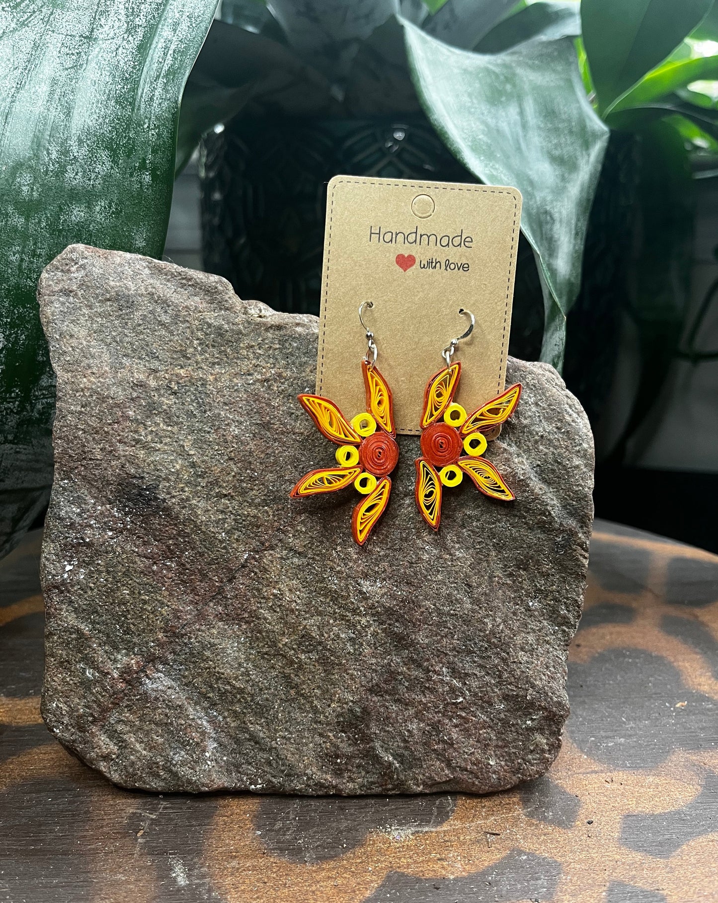 Sunflower Earring