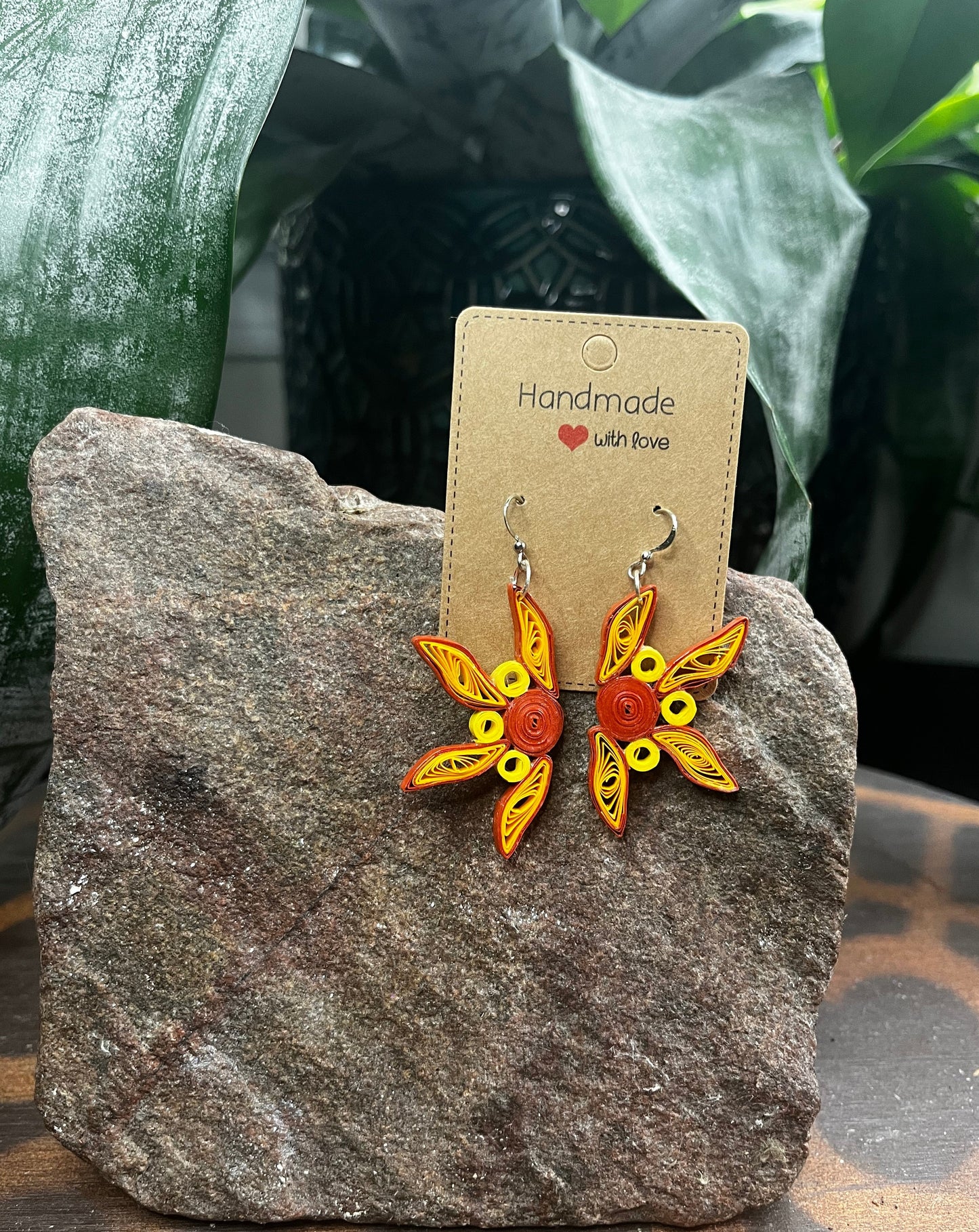 Sunflower Earring