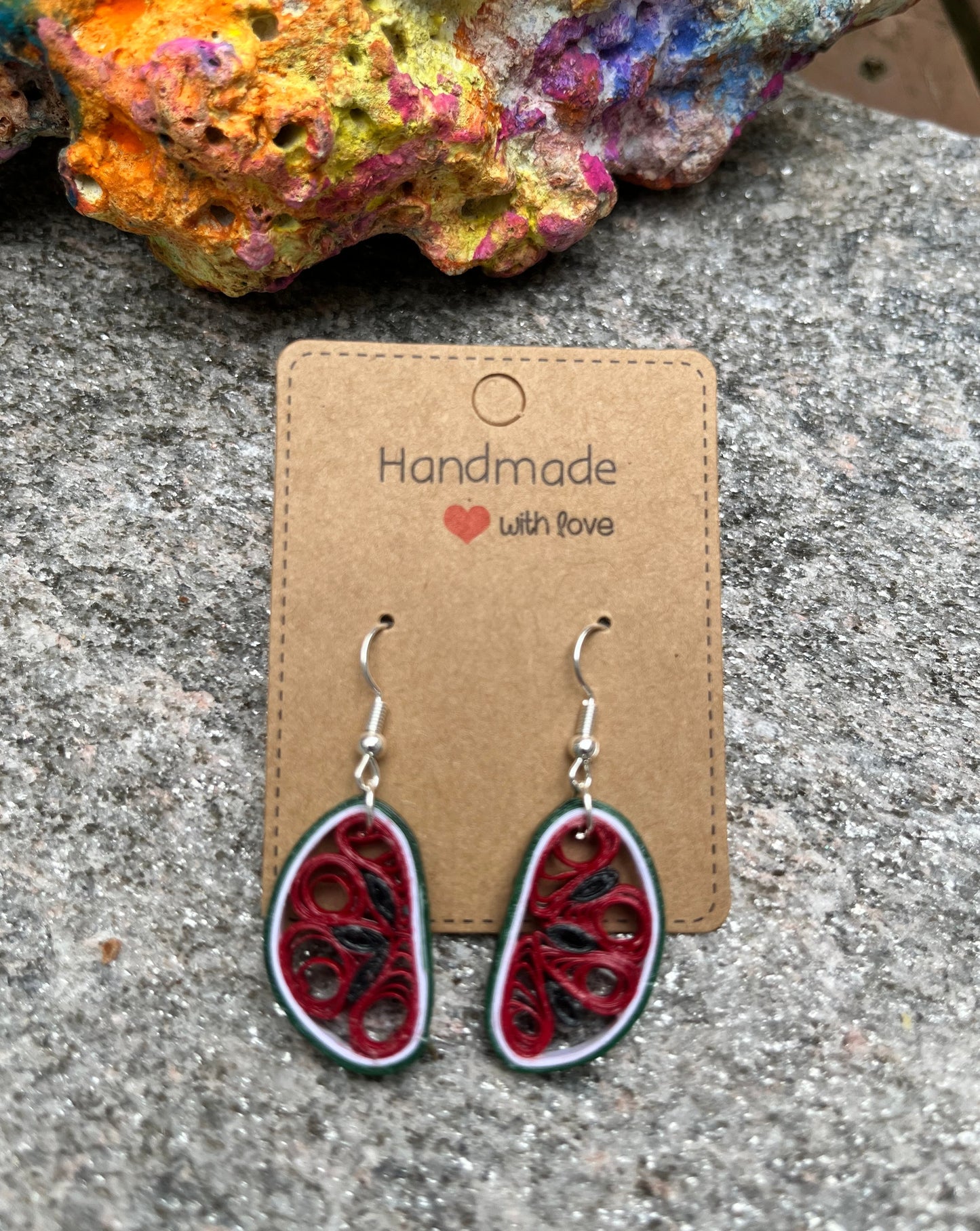 Watermelon Earring