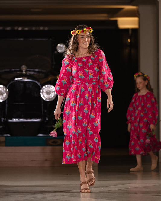 Zara Dress on the runway at RVA Fashion Week